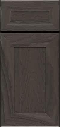 Cayhill Walnut Door with Smokey Hills Stain